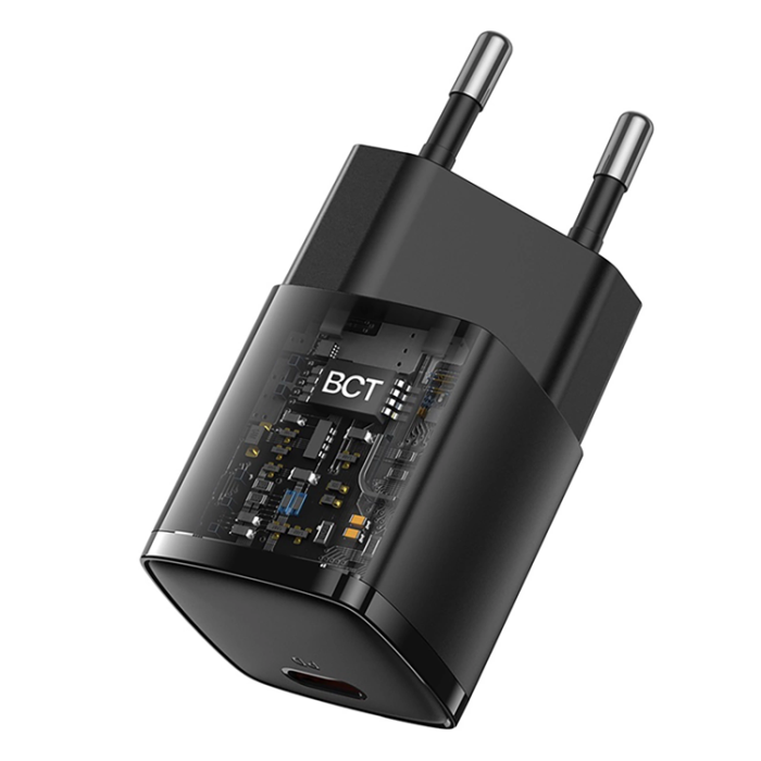 BASEUS - Baseus Snabbladdare 30W USB-C Cube Pro - Svart