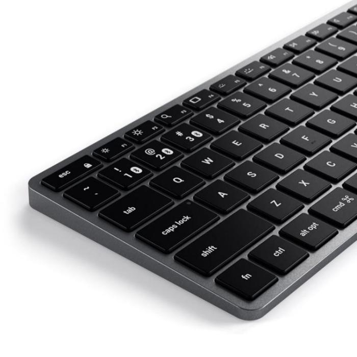 Satechi - Satechi X1 Trådlöst Tangentbord För Upp Till 3 Enheter - Nordisk Layout