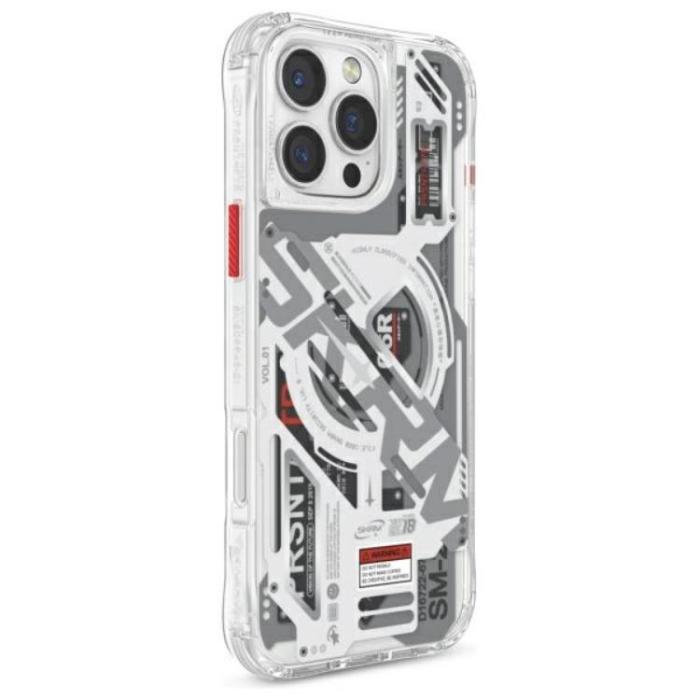 Skinarma - Skinarma iPhone 16 Pro Max Mobilskal MagSafe Ekho - Clear