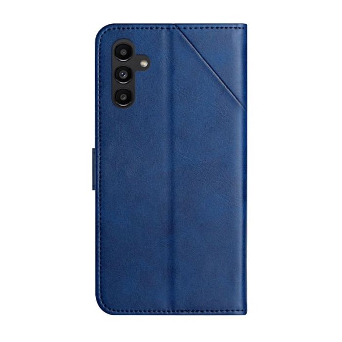 OEM - Plånboksfodral för Samsung Galaxy S26 Konstläder med handledsrem - Blå