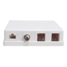 Triax - TRIAX Uttagsbox Keystone CAT6 UTP 4 Portar