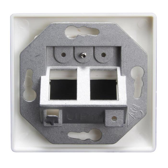 Triax - TRIAX Vägguttag Keystone CAT6 Vinkel