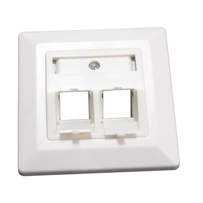 Triax - TRIAX Vägguttag Keystone CAT6 Vinkel