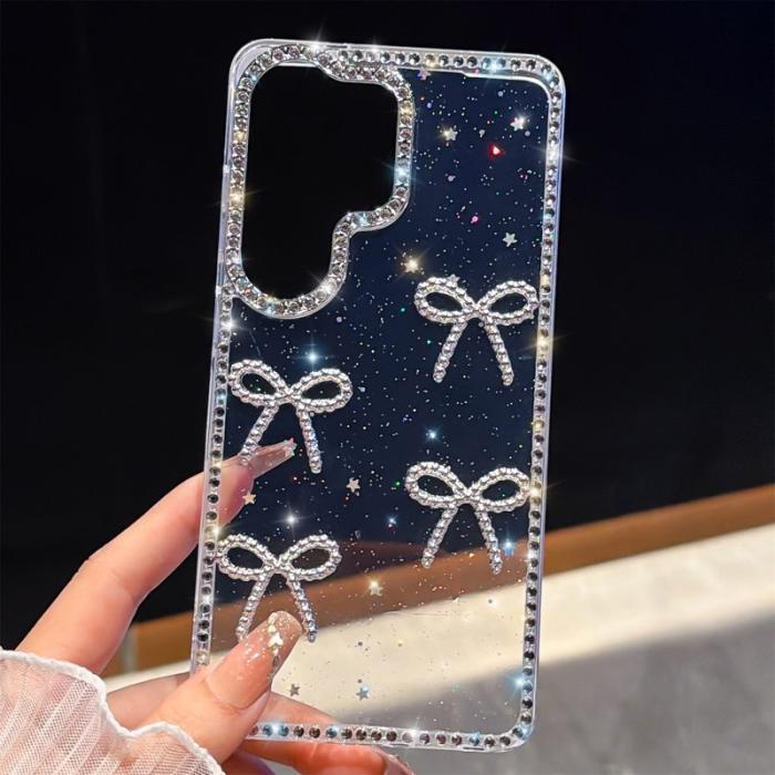 OEM - Mobilskal för Samsung Galaxy S26 Ultra Rhinestone TPU + PC - Glitter