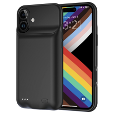 A-One Brand - iPhone 17 Batteriskal 6000mAh - Svart
