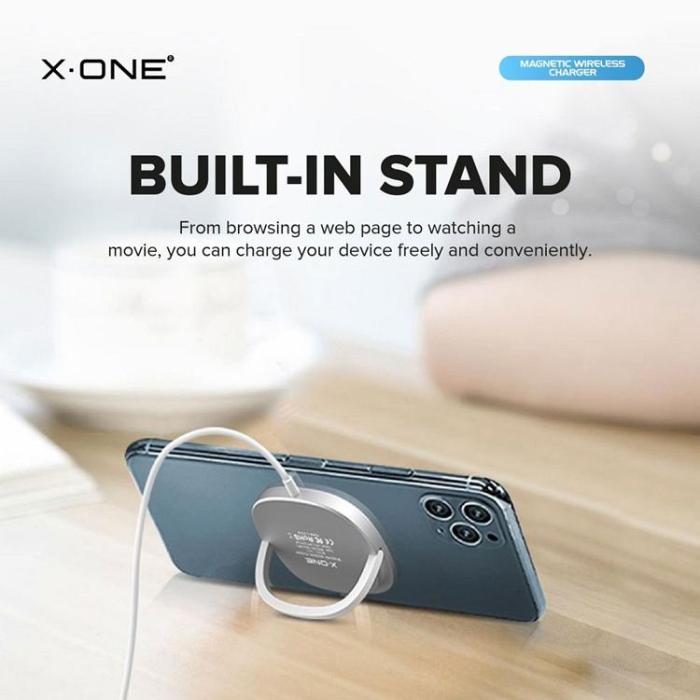 X-One - X-One MagSafe Trådlös Laddare - Vit