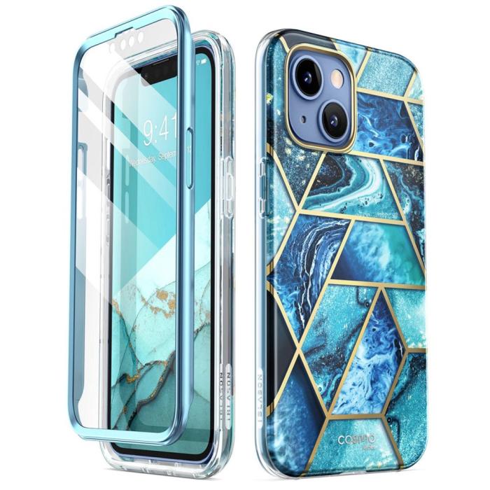 SupCase - SupCase iPhone 14 Plus Skal Cosmo - Havsblå