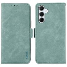 ABEEL - ABEEL Samsung Galaxy A56 5G Pl&aring;nboksfodral Konstl&auml;der St&auml;ll Bl&aring;