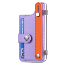 A-One Brand - Korthållare Kickstand PU-läder - Lila
