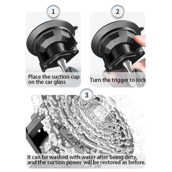 LANPARTE - LANPARTE Mobilhållare 360D - Svart