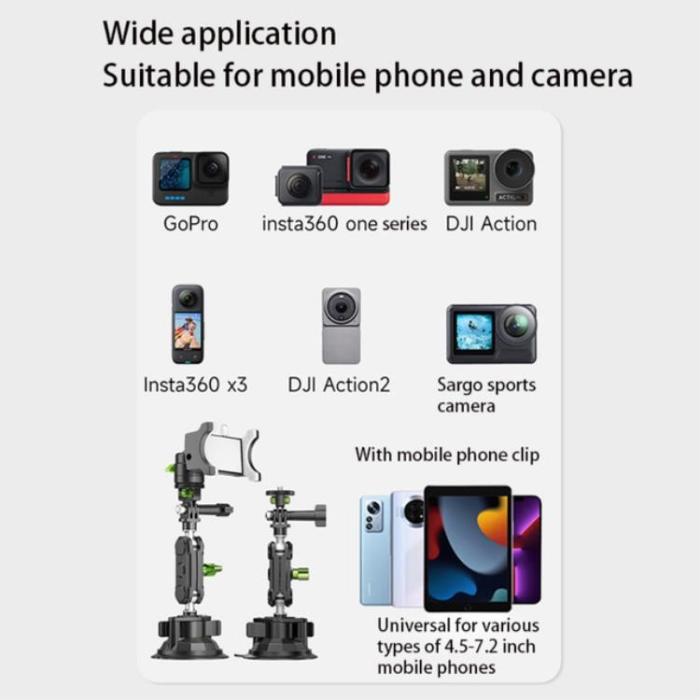 LANPARTE - LANPARTE Mobilhållare 360D - Svart