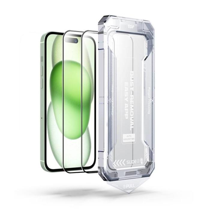 Boom of Sweden - LIVSTIDSGARANTI - BOOM iPhone 16 Härdat Glas Skärmskydd - 2 Pack