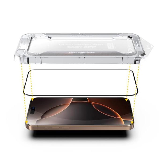 Boom of Sweden - LIVSTIDSGARANTI - BOOM iPhone 16 Pro Härdat Glas Skärmskydd - 2 Pack