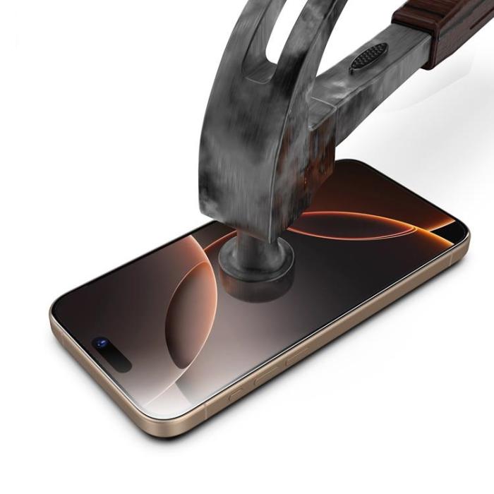 Boom of Sweden - LIVSTIDSGARANTI - BOOM iPhone 16 Pro Härdat Glas Skärmskydd - 2 Pack
