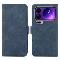 ABEEL - ABEEL Mobilskal till Xiaomi 17 Pro Max KonstL&auml;der Folio St&auml;ll Bl&aring;