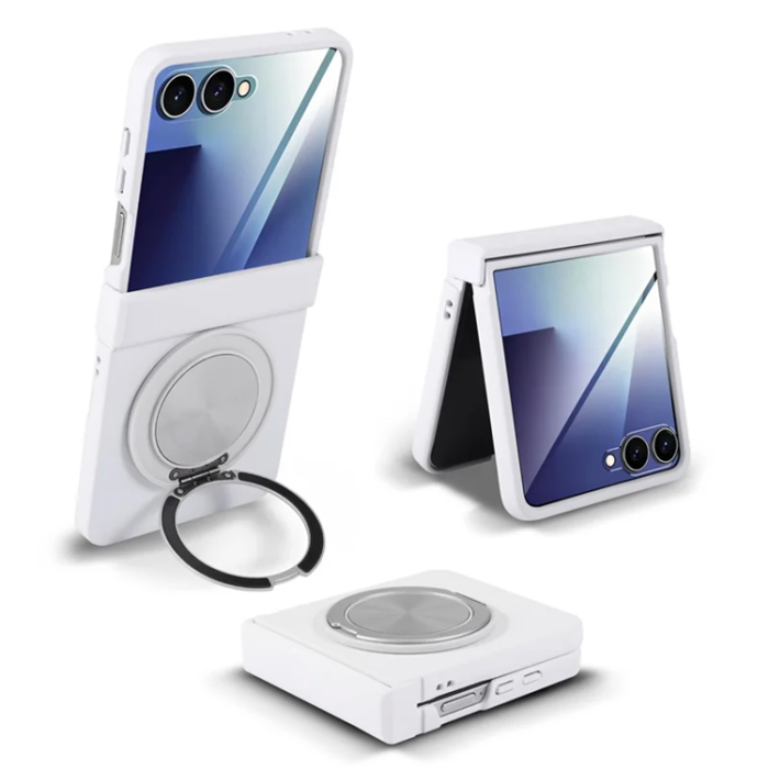 A-One Brand - Galaxy Z Flip 7 5G Mobilskal MagSafe Kickstand Roterande