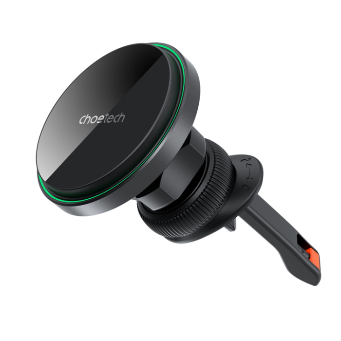 Choetech - Choetech Magnetisk Bilhållare med 15W Trådlös Laddning