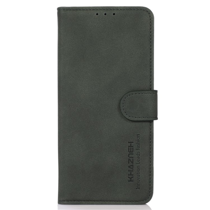 KHAZNEH - KHAZNEH Sony Xperia 10 V Plånboksfodral Textured Flip - Grön