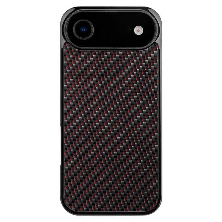 iPhone Air Mobilskal MagSafe Aramid Fiber Twill - Röd | 2353 | AlltMobil