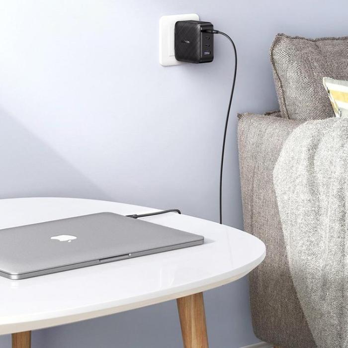 Ugreen - Ugreen Väggladdare 3x USB-C/1x USB - Svart