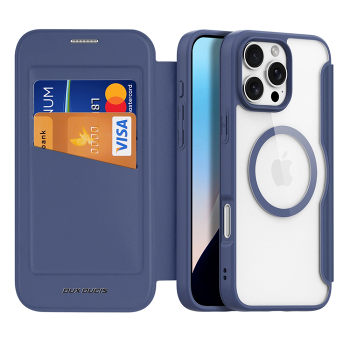 Dux Ducis - Dux Ducis iPhone 16 Pro Max Plånboksfodral Magsafe Skin X Pro