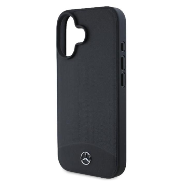 Mercedes - Mercedes iPhone 16 Plus Mobilskal Läder Urban - Svart