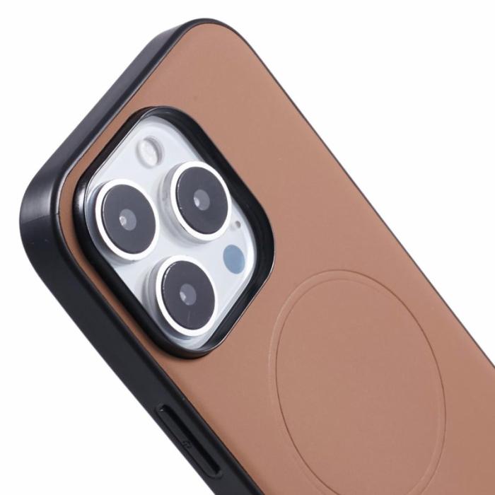 X-Level - X-LEVEL Mobilskal till iPhone 16 Pro MagSafe PC+TPU+PU Guld