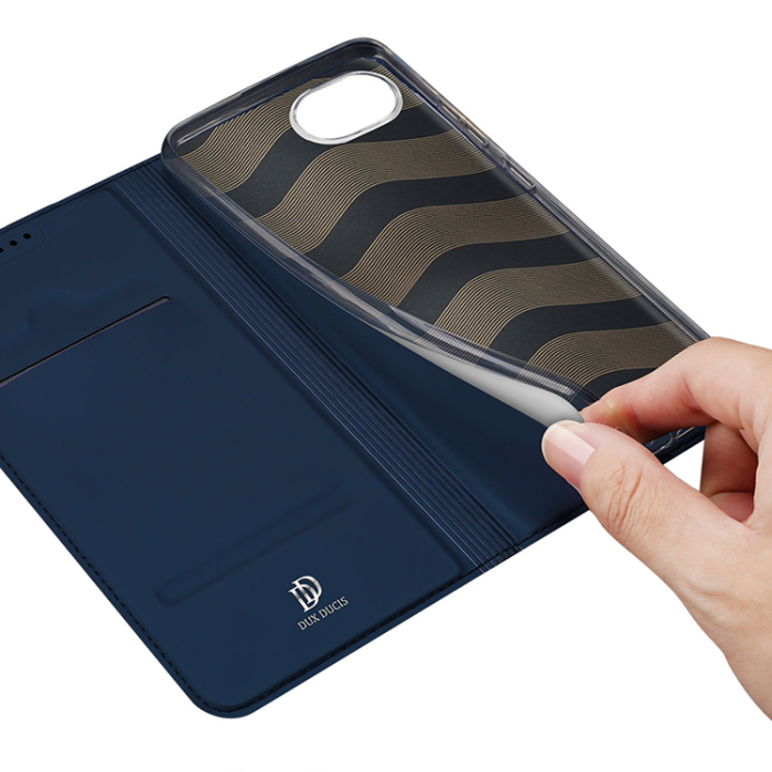 Dux Ducis - Dux Ducis Realme C30/Narzo 50i Prime Plånboksfodral Skin Pro Flip - Blå