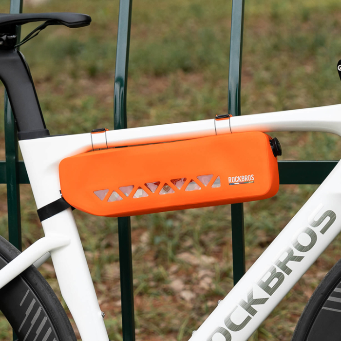 Rockbros - Rockbros Vattentät Cykelramväska 1.7L - Orange