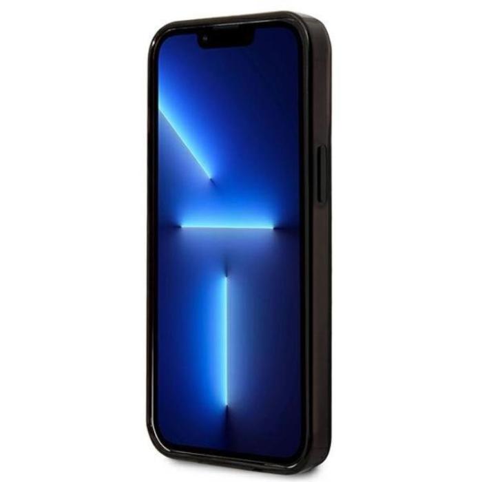 KARL LAGERFELD - Karl Lagerfeld iPhone 13 Pro Skal Gradient Ikonik Karl & Choupette - Svart