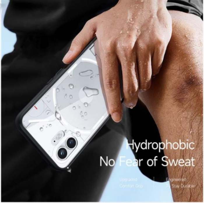 Dux Ducis - Dux Ducis Nothing Phone 2 Mobilskal Aimo - Svart