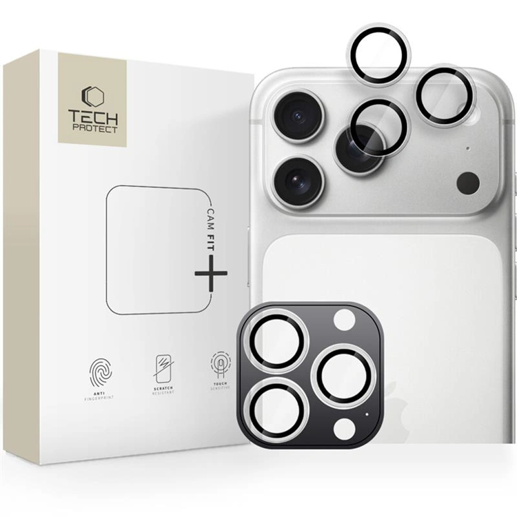 Tech-Protect iPhone 17 Pro/17 Pro Max Härdat Glas Kameraskydd | 5468 | AlltMobil