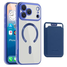 A-One Brand - iPhone 17 Pro Max Mobilskal MagSafe Korthållare TPU + PC