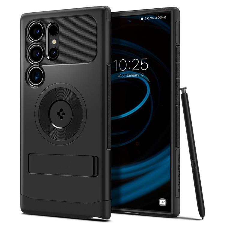 Alternativ bild 0 för Spigen Slim Armor, Omslag, Samsung, Galaxy S24 Ultra, 15,8 cm (6.2), Svart