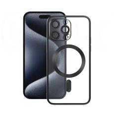 VMAX - Vmax Mag TPU-skal Elektropläterat till iPhone 15 Plus Svart