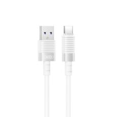 XO - XO USB-A Till USB-C Kabel 1m 6A NB282 - Vit