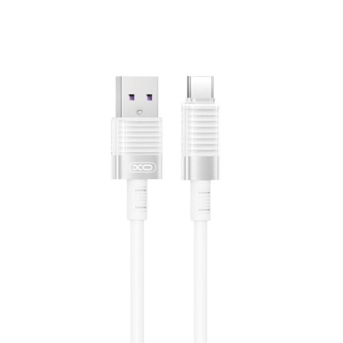 XO - XO USB-A Till USB-C Kabel 1m 6A NB282 - Vit