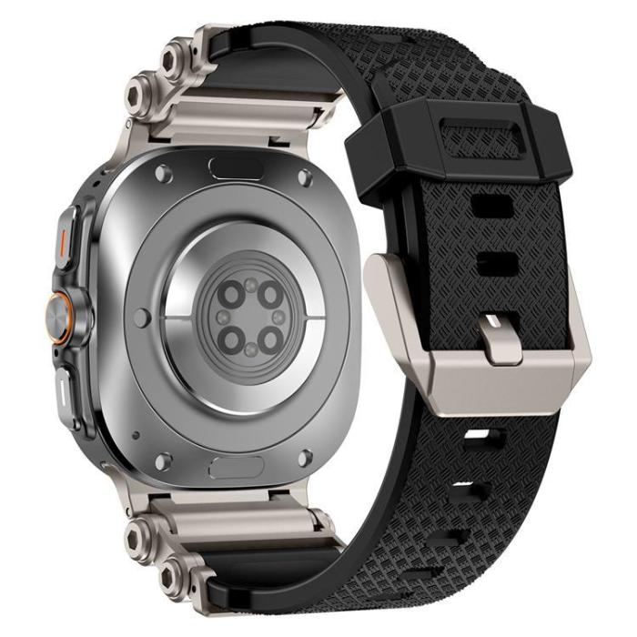 Boom of Sweden - Galaxy Watch Ultra (47mm) Armband Rotation Axis Silikon - Svart