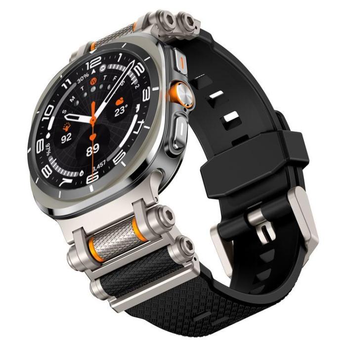 Boom of Sweden - Galaxy Watch Ultra (47mm) Armband Rotation Axis Silikon - Svart