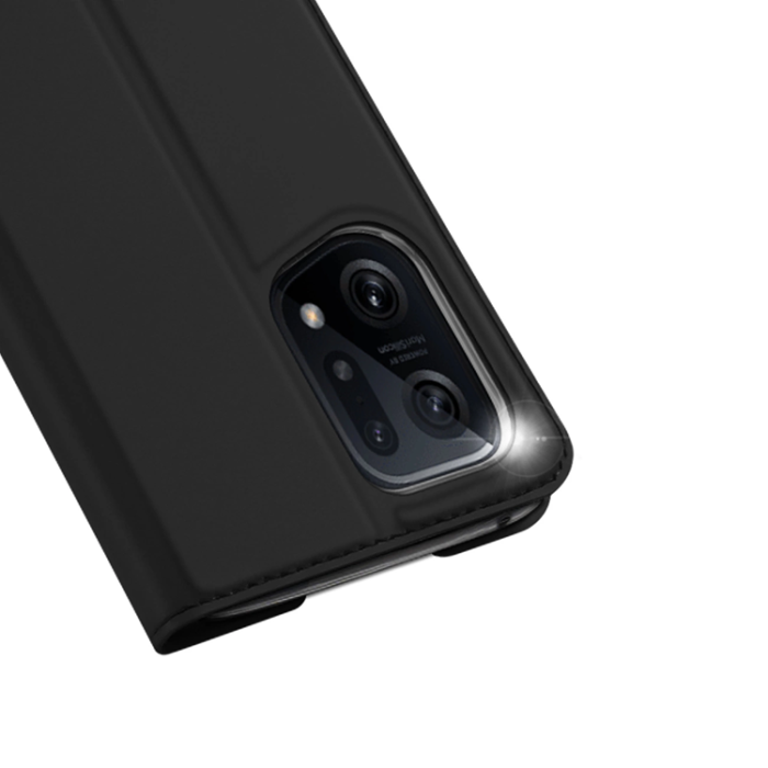 Dux Ducis - Dux Ducis Oppo Find X5 Plånboksfodral Skin Pro - Svart