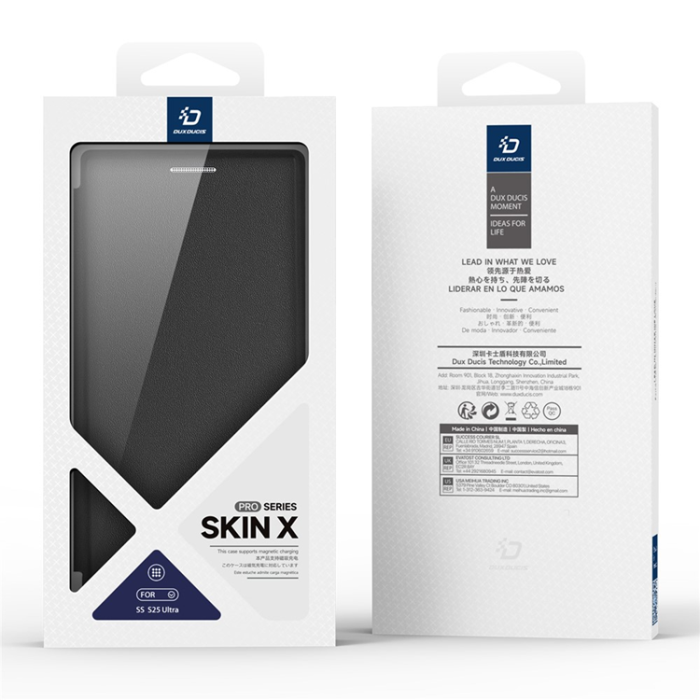 Dux Ducis - Dux Ducis Galaxy S25 Ultra Plånboksfodral MagSafe Skin X Pro