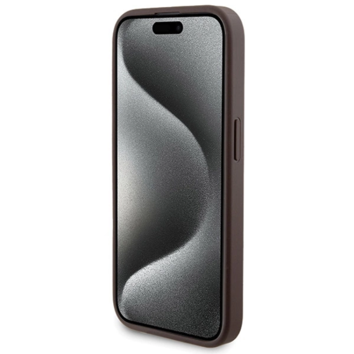 Guess - Guess iPhone 15 Pro Max Mobilskal Med Powerbank 5000mAh Magsafe Metal Logo