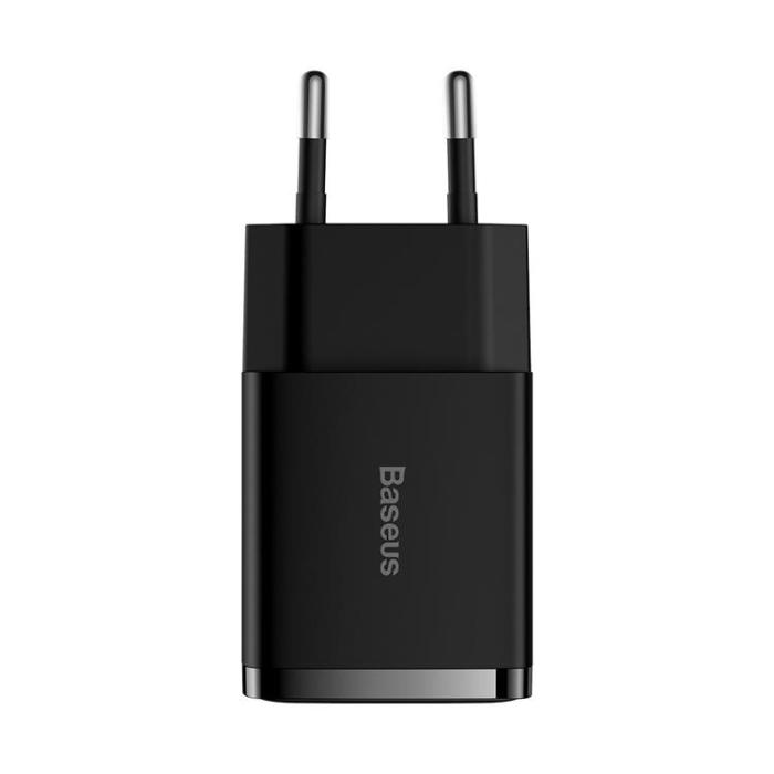 BASEUS - Baseus EU Compact Väggladdare USB 10.5W - Svart
