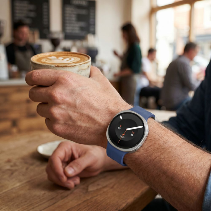 Tech-Protect - Tech-Protect Armband För Galaxy Watch 8/9/Classic Silikon Evo - Marinblå