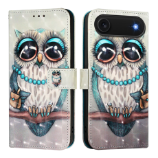 A-One Brand - iPhone 17 Air Plånboksfodral Printing Pattern Med Strap