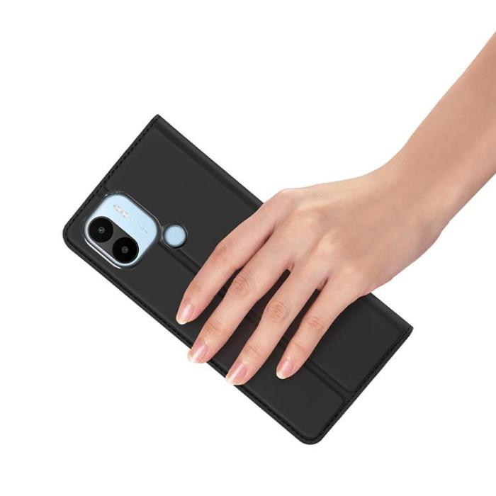 Dux Ducis - Dux Ducis Xiaomi Redmi A1 Plus Plånboksfodral SkinPro - Svart