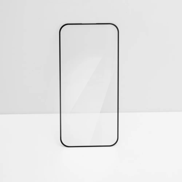 Forcell - Forcell Galaxy S25 Plus Härdat Glas Skärmskydd Ultra Clear - Svart