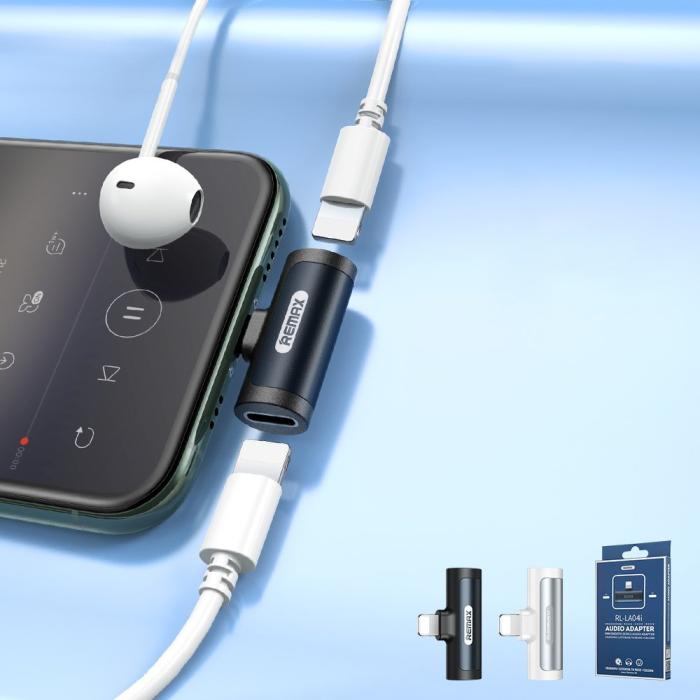 UTGATT1 - Remax Smoth Lightning Audio Adapter Conerter - Vit