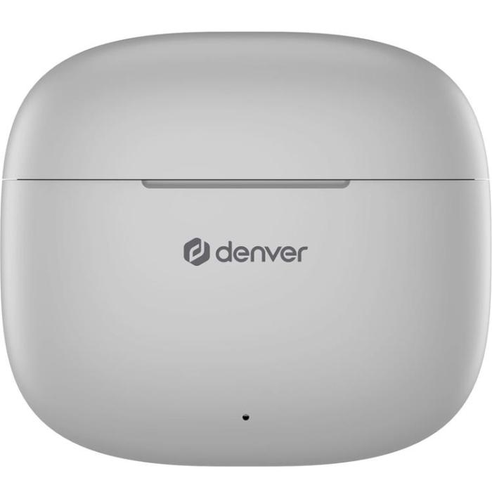 Denver - DENVER TWE-48GR Trådlös Bluetooth Hörlur med Laddetui