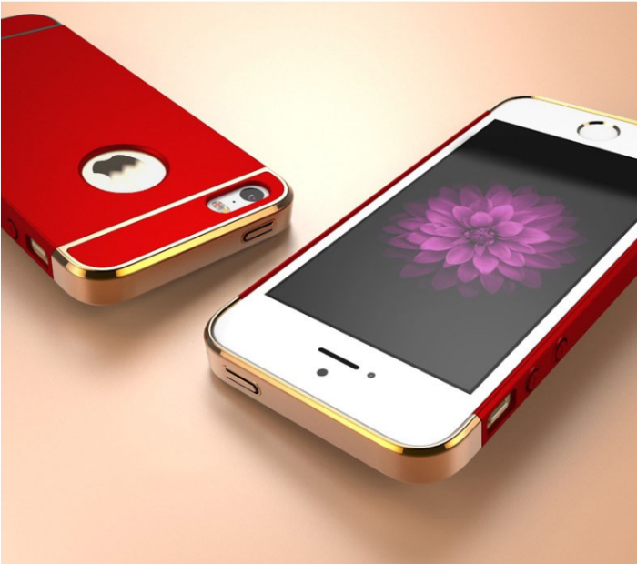 UTGATT5 - U.Case 0.9mm ultratunnt skal till Apple iPhone 5/5S/SE - Grå